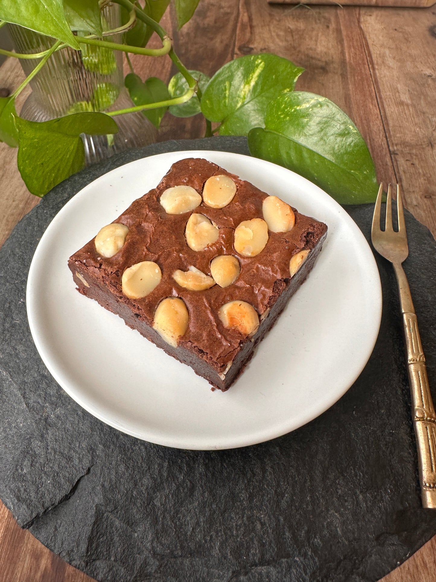 Macadamia Brownies
