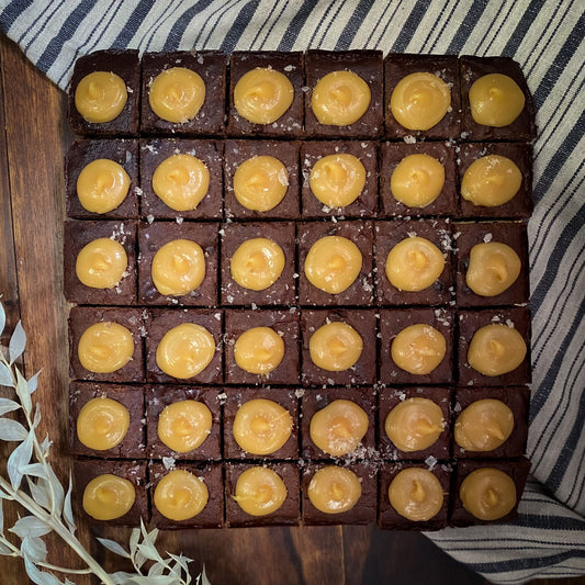 Sea Salt Caramel Brownies